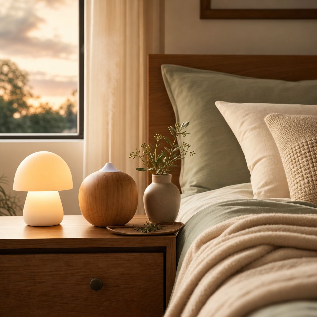Sleep & Relaxation — Gentle, calming touches for a more restful bedroom.