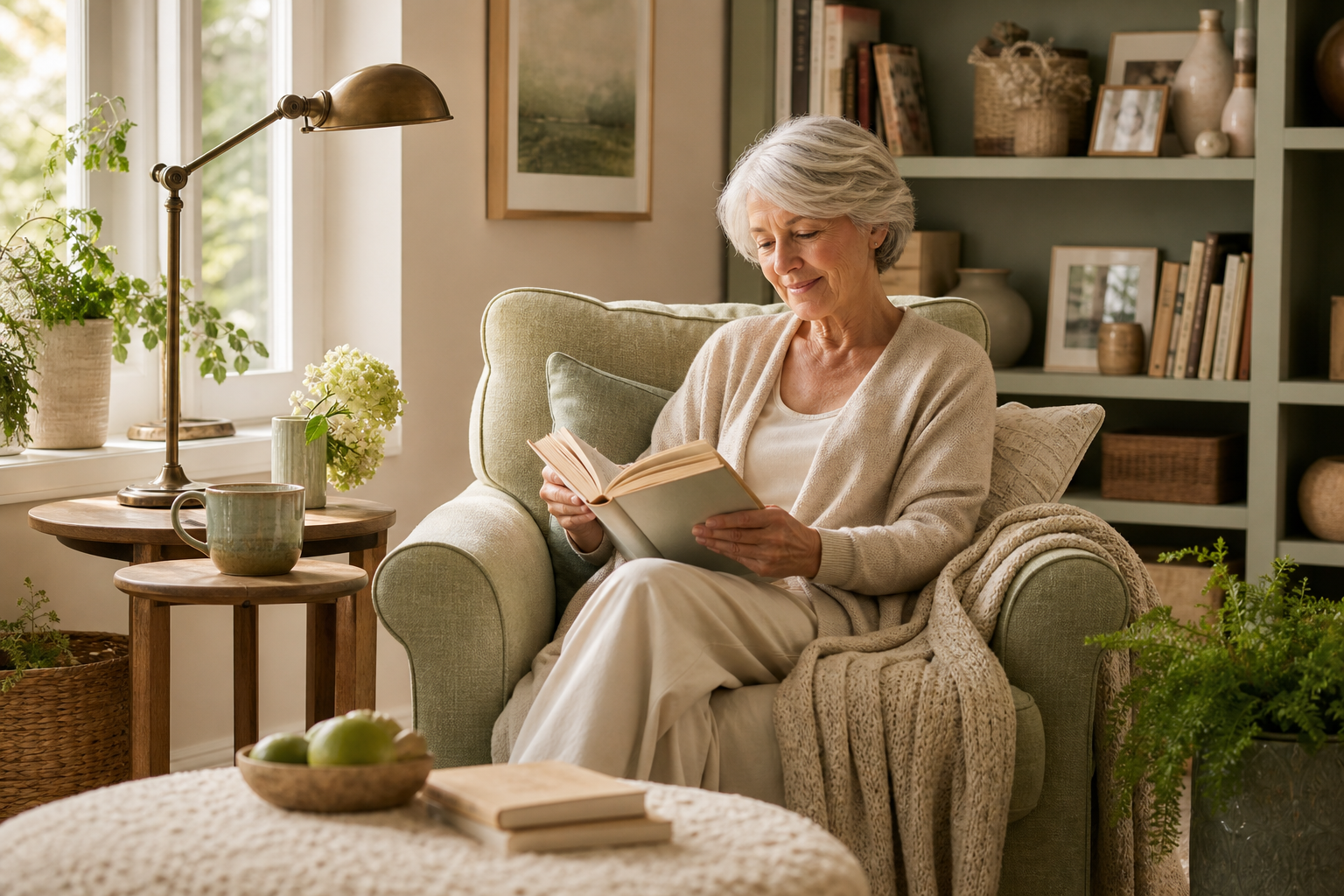 How to Set Up a Comfortable Reading Nook at Any Age