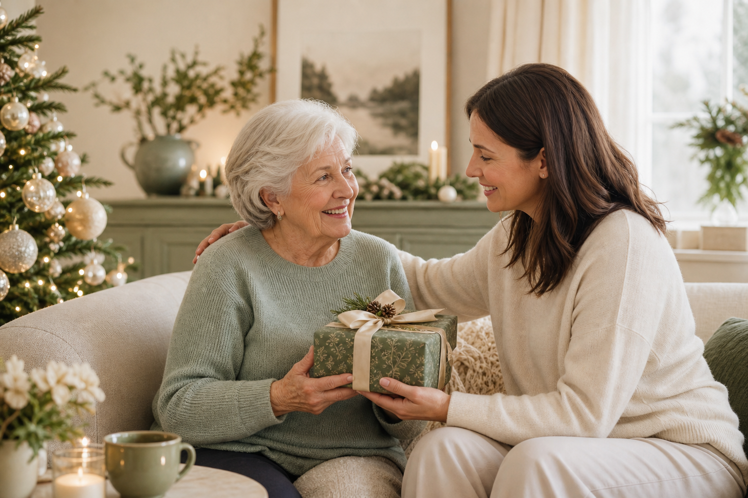 The Best Christmas Gifts for an Elderly Mother