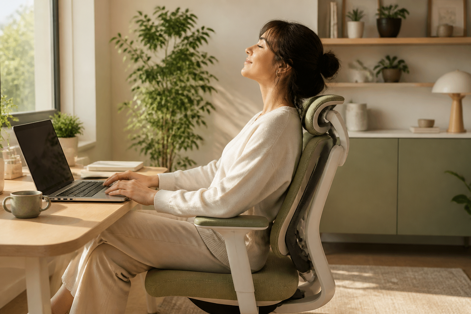 Better Sitting Comfort for People Who Work at a Desk