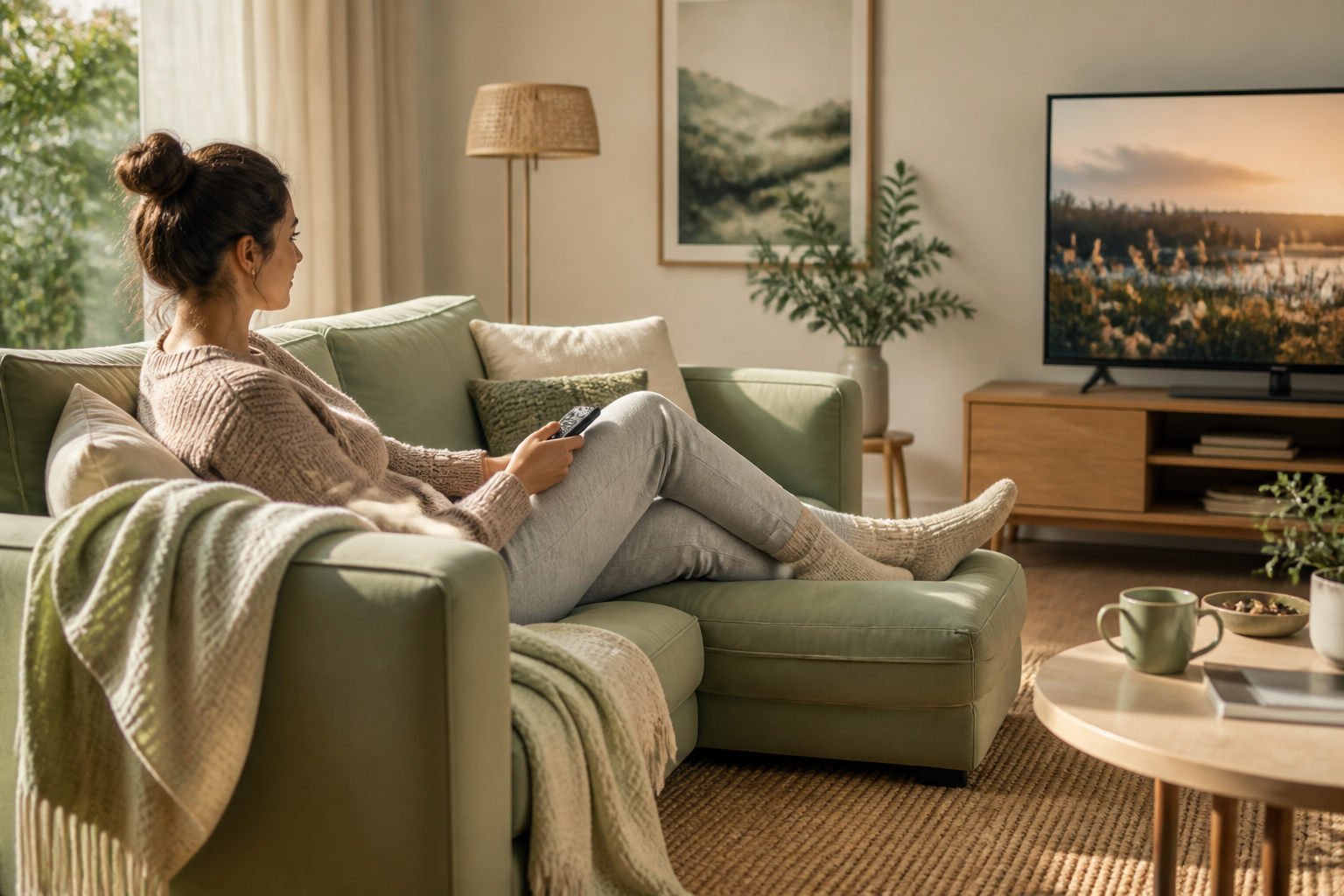 Comfortable Ways to Watch TV for Longer