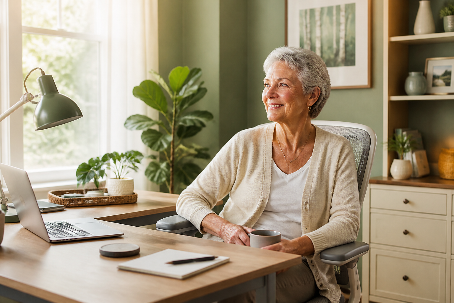 Home Office Safety Tips for Aging in Place