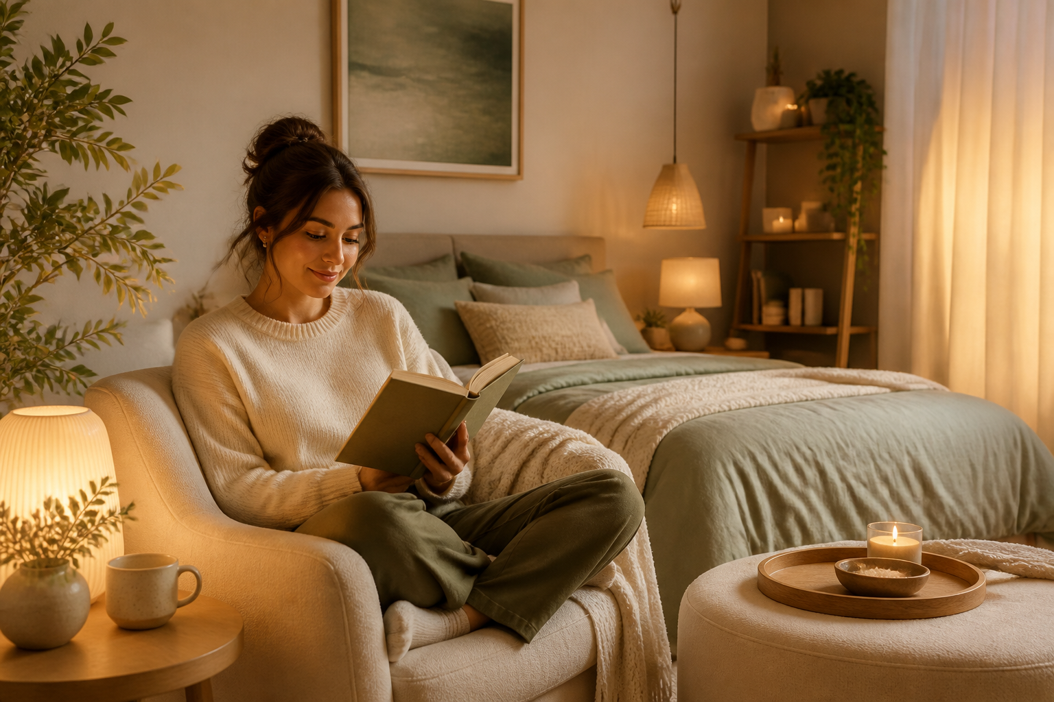 How Soft Lighting Can Help You Wind Down at Night