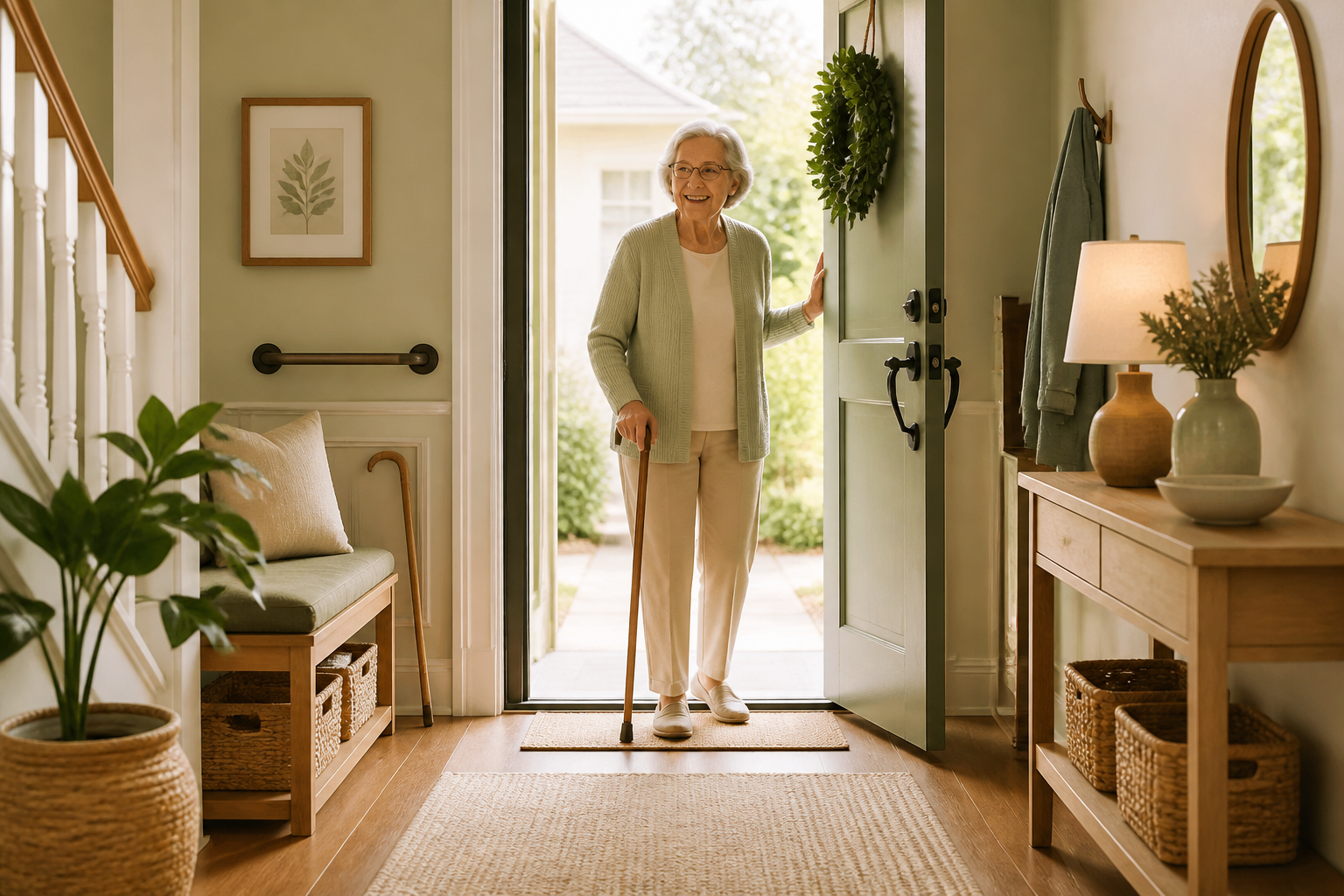 How to Make the Entryway Safer for Seniors