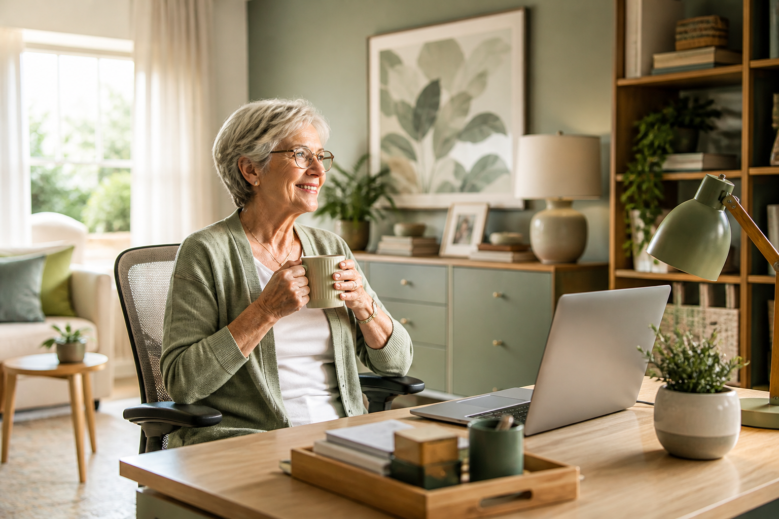 How to Make the Home Office Safer for Seniors
