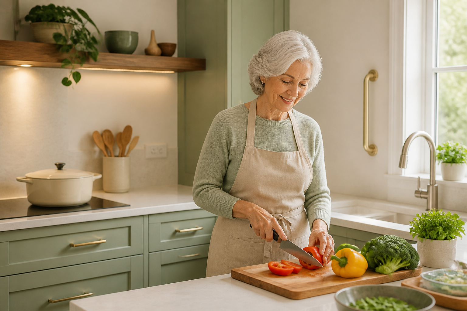 How to Make the Kitchen Safer for Seniors
