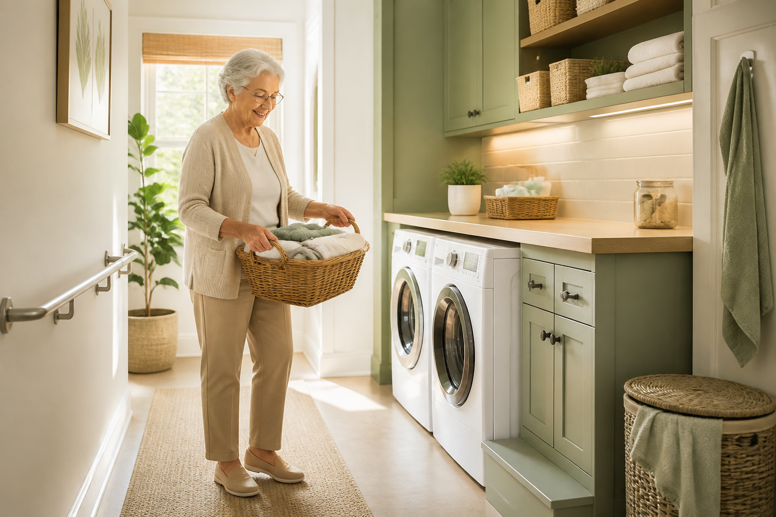 How to Make the Laundry Room Safer for Seniors