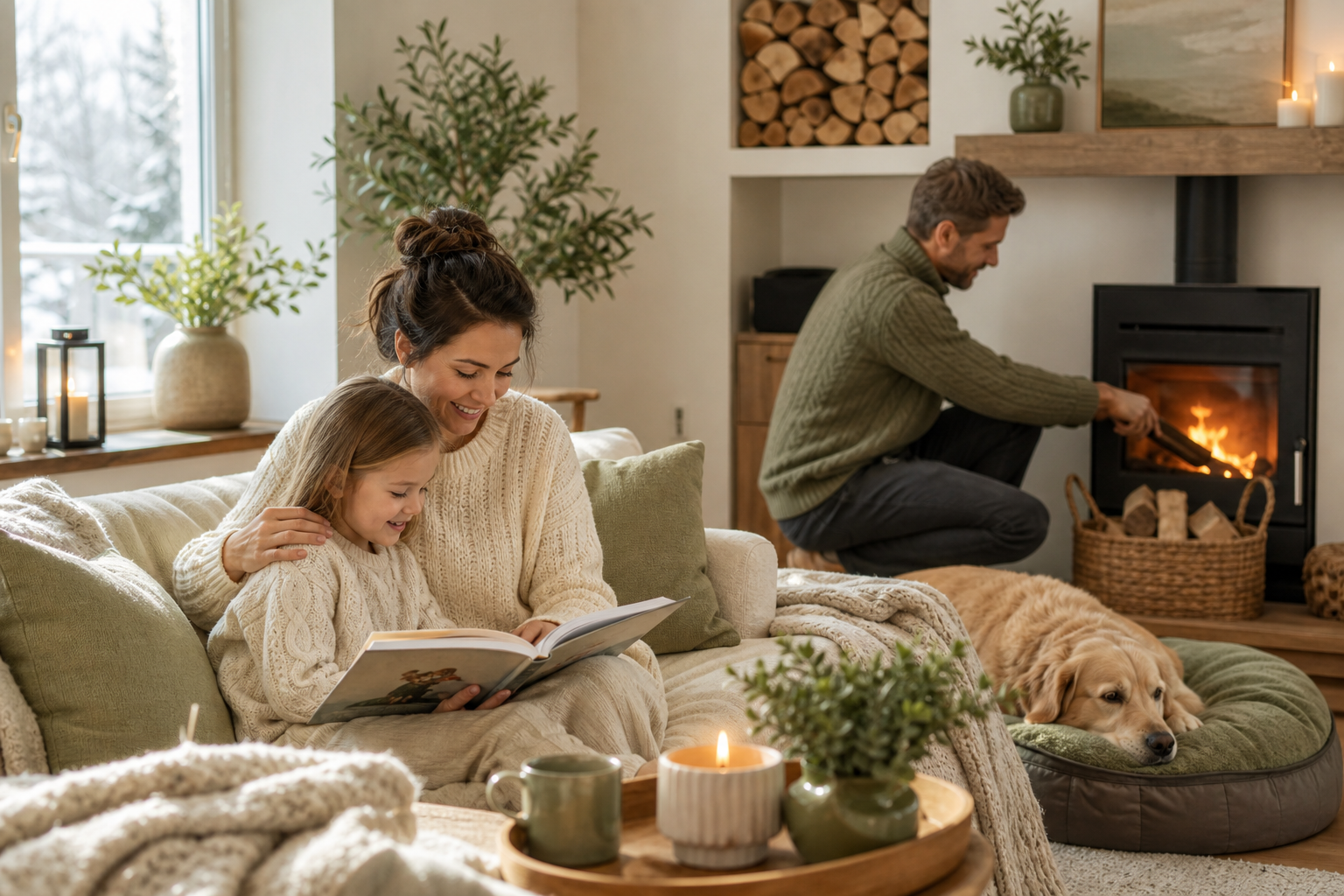 Making a Home Cozy and Safe for Winter