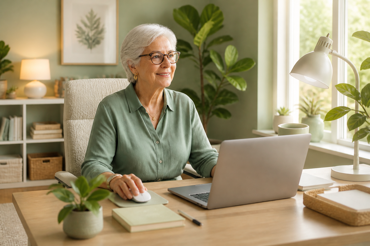 A Simple Home Office Safety Checklist for Older Adults