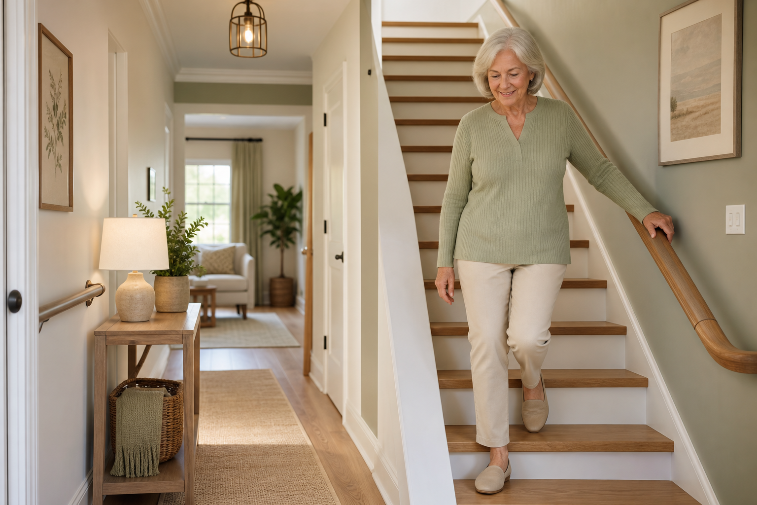 Stair & Hallway Safety Tips for Aging in Place