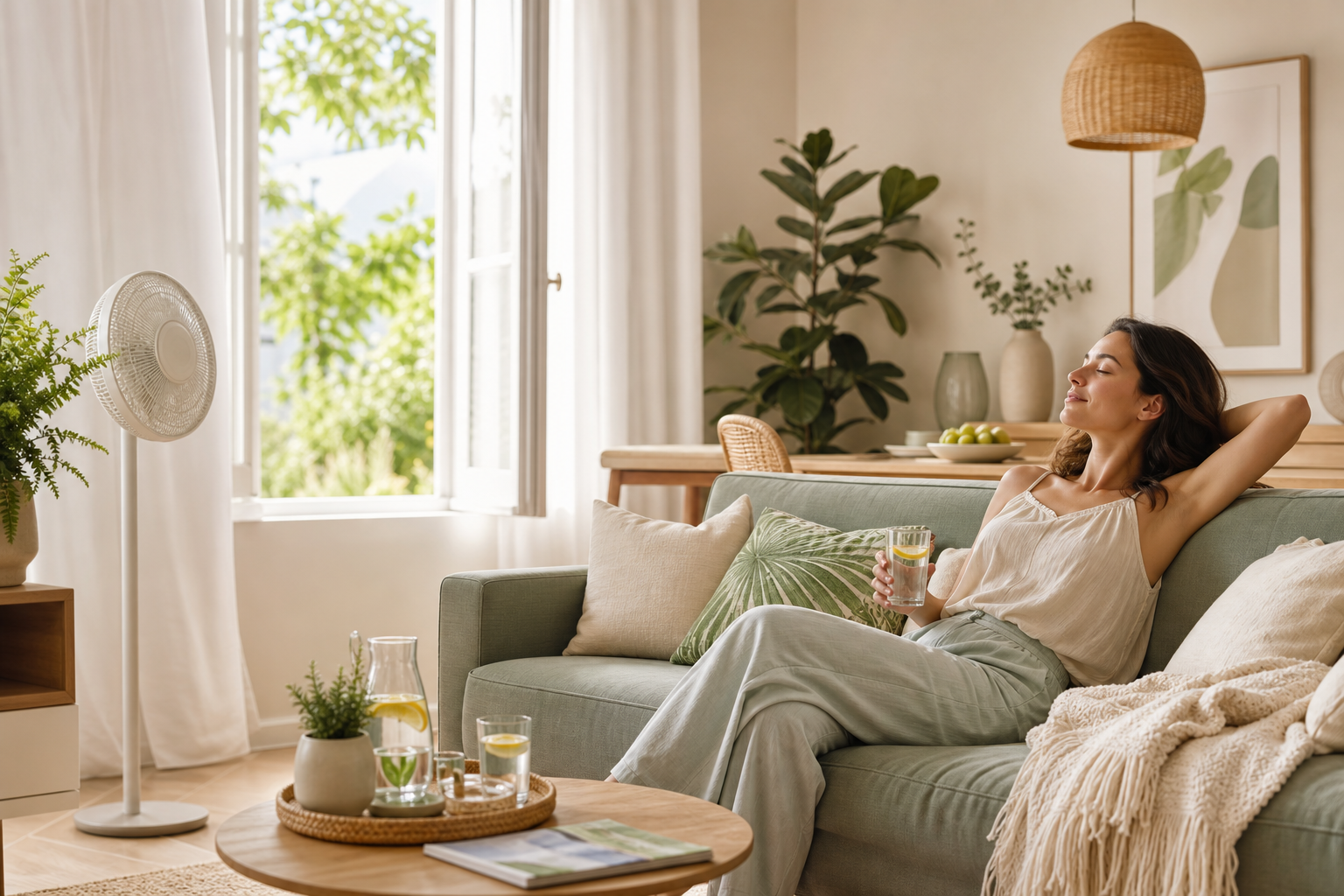Staying Cool and Comfortable at Home in Summer
